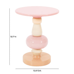 Totem Earth Tones Side Table