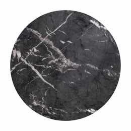 Rue Black Marble Side Table - UK