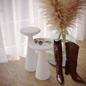 Gianna Concrete Accent Tables - Set of 2 - UK