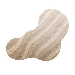 Slab Faux Travertine Coffee Table - UK