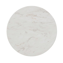 Chip Marble Print Indoor / Outdoor Side Table - UK