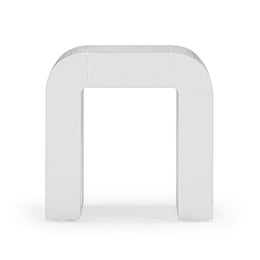 Hump White Side Table