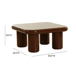 Memphis Chocolate Brown Coffee Table