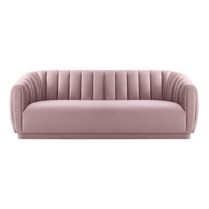 Arno Mauve Velvet Sofa