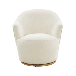 Skyla Boucle Swivel Chair - UK