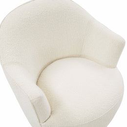 Skyla Boucle Swivel Chair - UK