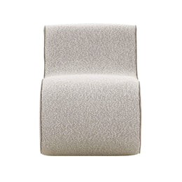 Senna Speckled Grey Boucle Accent Chair - UK