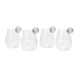 Boule Clear Water Glass - Set of 4