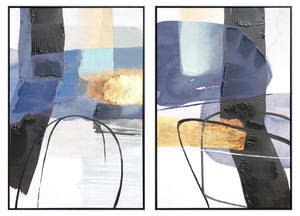 Hd Print Textured Canvas In Frame - Set Curated Canvas