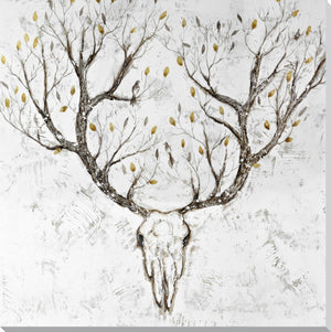 Hand Painted Textured Canvas Curated Canvas