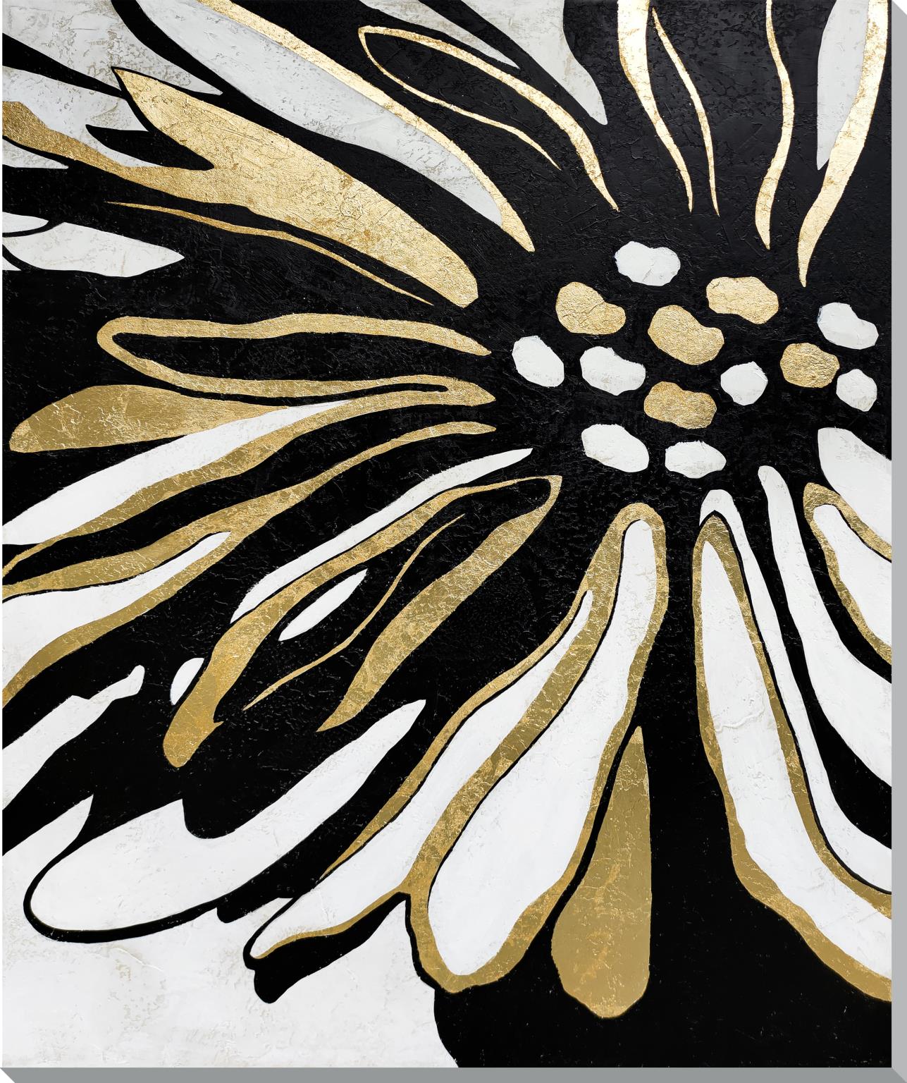 Hand Painted Textured Canvas Curated Canvas