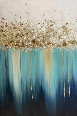 Hand Painted Textured Canvas Curated Canvas