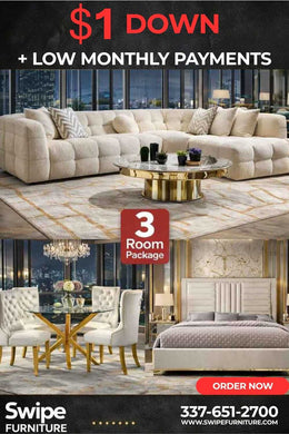 Naomi Cream 3-Room Package