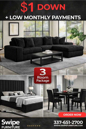 2PCS Sunday 3 Room Package