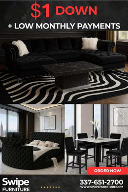 Dynasty Black 3-Room Package