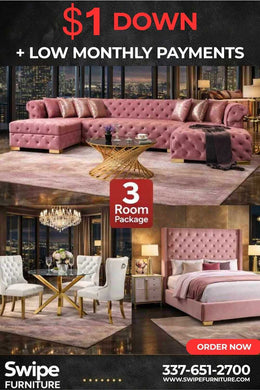 Neva Pink 3 Room Package