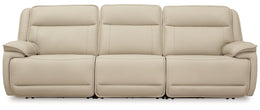 Double Deal 2-Piece Power Reclining Loveseat Sectional with Console