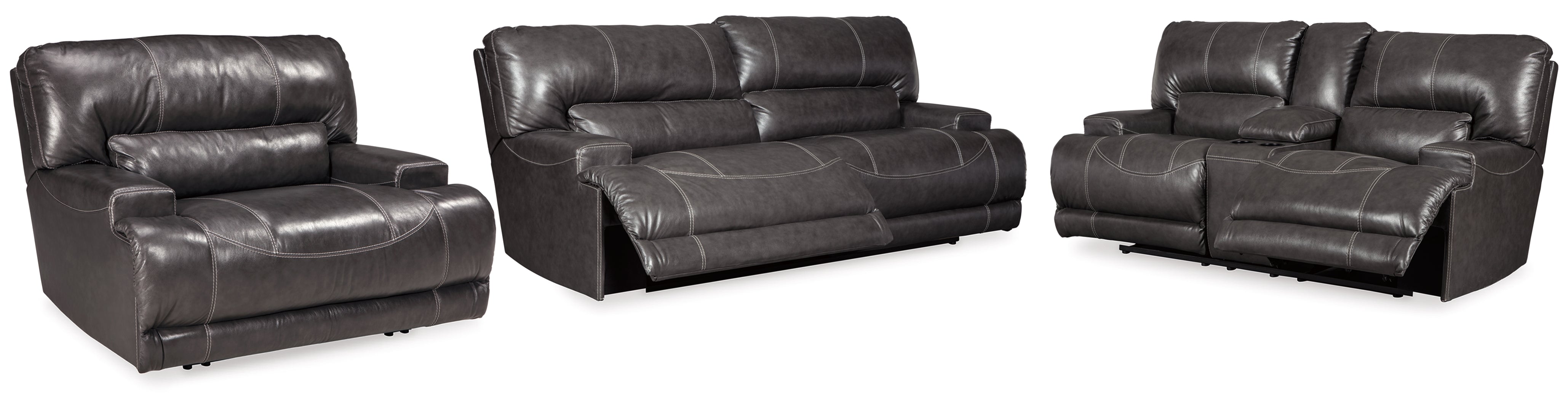 McCaskill Sofa, Loveseat and Recliner