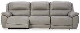Dunleith 3-Piece Power Reclining Sectional Loveseat with Console
