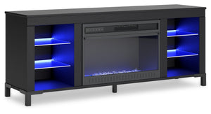 W2721-168 - TV Stand w/ Fireplace 59"L