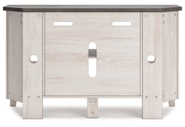 Dorrinson Corner TV Stand/Fireplace OPT