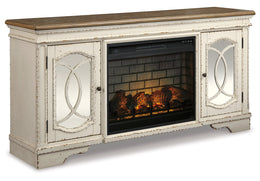 W743-68 - TV Stand w/Fireplace 74"L