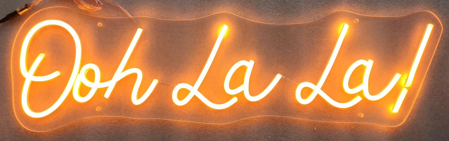 Neon Oh La La! Mixed Media