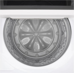 Package - LG - 5.0 Cu. Ft. High-Efficiency Smart Top Load Washer with Easy Unload and 7.3 Cu. Ft. Smart Electric Dryer with Sensor Dry - Alpine White