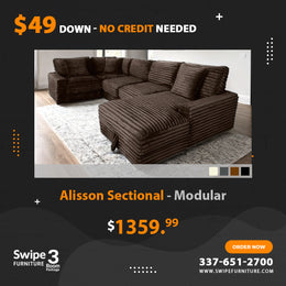 Alisson Modular Sectional with Storage Chaise