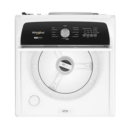 Package - Whirlpool - 4.7-4.8 Cu. Ft. Top Load Washer with 2 in 1 Removable Agitator and 7.0 Cu. Ft. Electric Dryer with Steam and Moisture Sensing - White