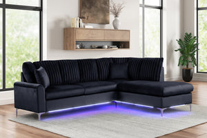 Candy Sectional with LED Lights – FREE TV or Area Rug!