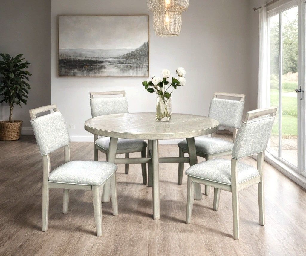 D2400 Dining Table with 4 Chairs
