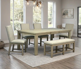 D2700 Dining Table with 4 Chairs & Bench