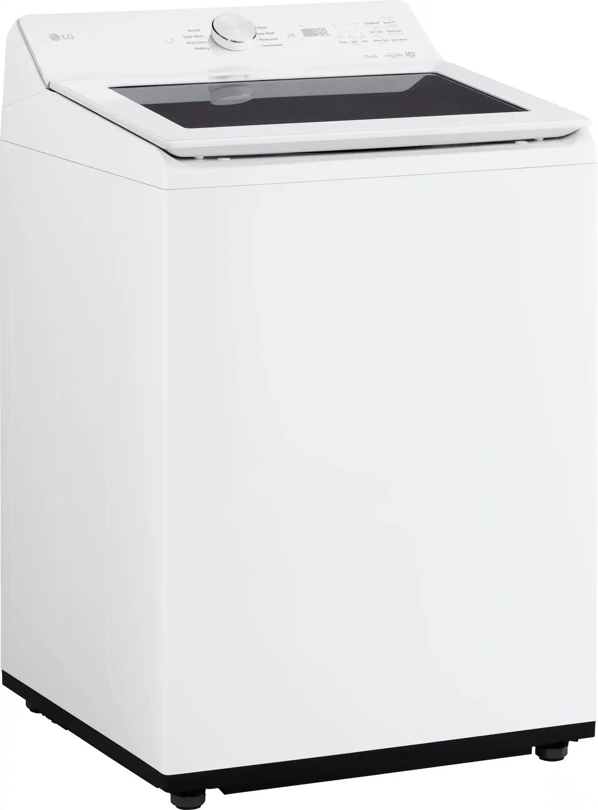Package - LG - 5.0 Cu. Ft. High-Efficiency Smart Top Load Washer with Easy Unload and 7.3 Cu. Ft. Smart Electric Dryer with Sensor Dry - Alpine White
