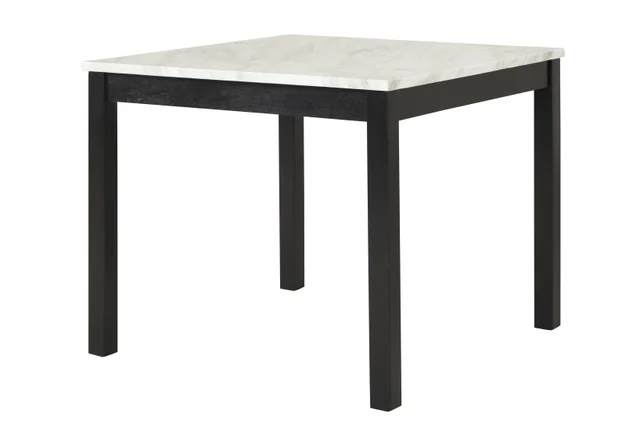 Dior PU-Black Pub Table with 4 Chairs