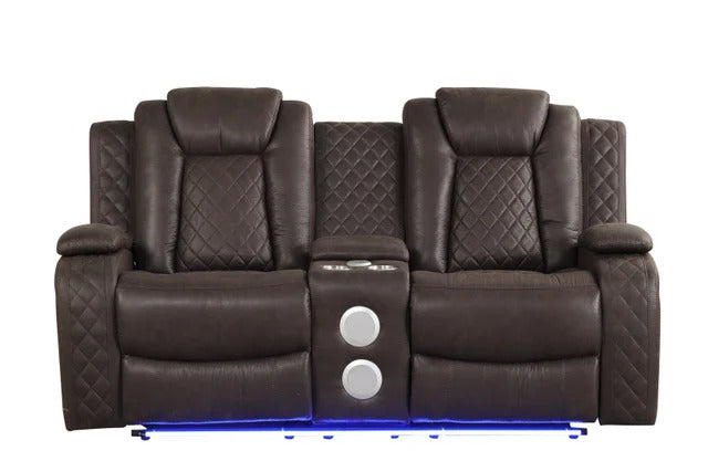 Luz Chocolate - 3PC Reclining Set