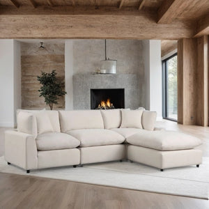 SKY SAND Linen Modular Sectional