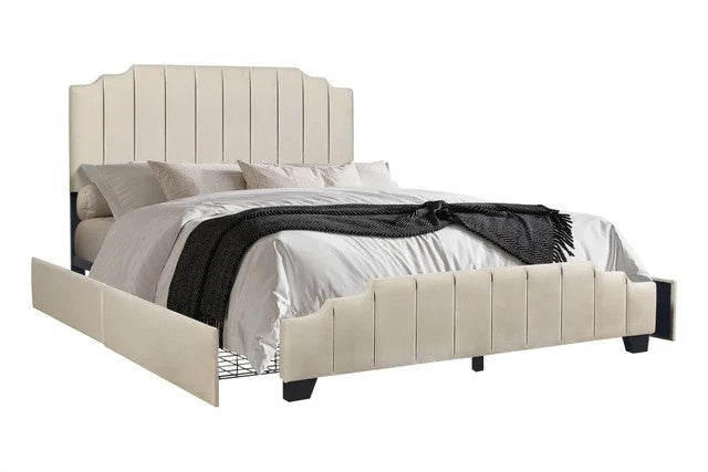 HH975 Platform Bed - Queen, King