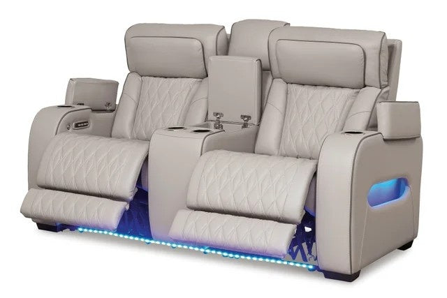 U271-05 Power 2PC or 3PC Reclining Set (Genuine Leather + Air Massage)