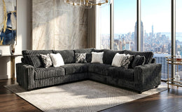 9600 Charcoal - Oversized Sectional