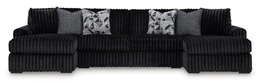 Ashley 981-03 3PC Double Chaise Sectional