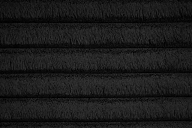 Mariah Black Platform Bed - Queen, King