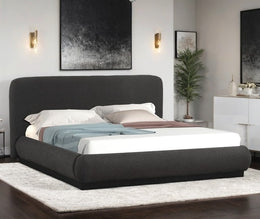 Annie Black Platform Bed - Queen, King