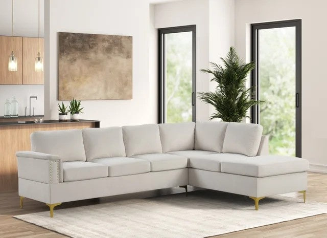 Vogue2 Cream Sectional
