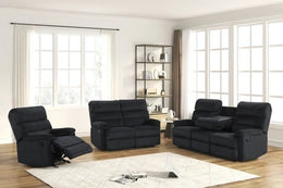 Albert Black - 3PC Reclining Set