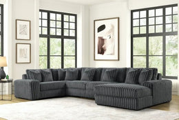 SEASONS2 CHARCOAL 5PC Sectional