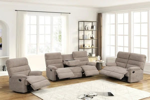 Albert21 - 3PC Reclining Set (Performance Fabric)