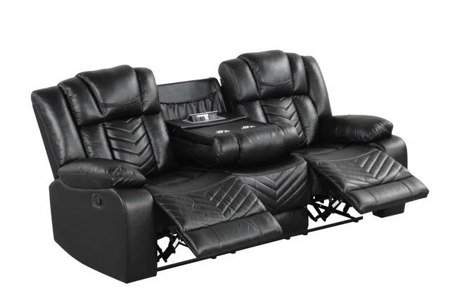 Ace Black - 3PC Reclining Set