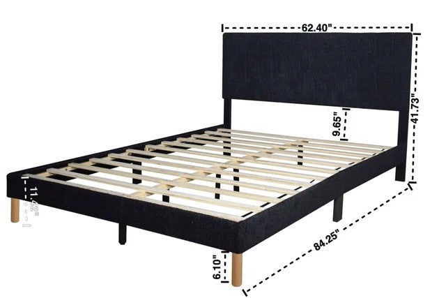 HH205 Platform Bed - Twin, Full, Queen, King **NEW ARRIVAL**