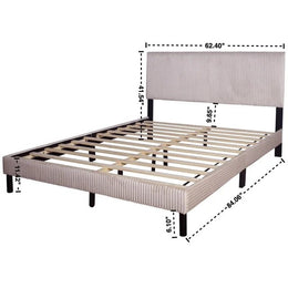 HH160 Platform Bed - Twin, Full, Queen, King **NEW ARRIVAL**